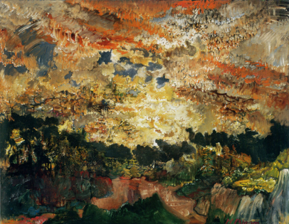 Sunset in Lubec (1980)