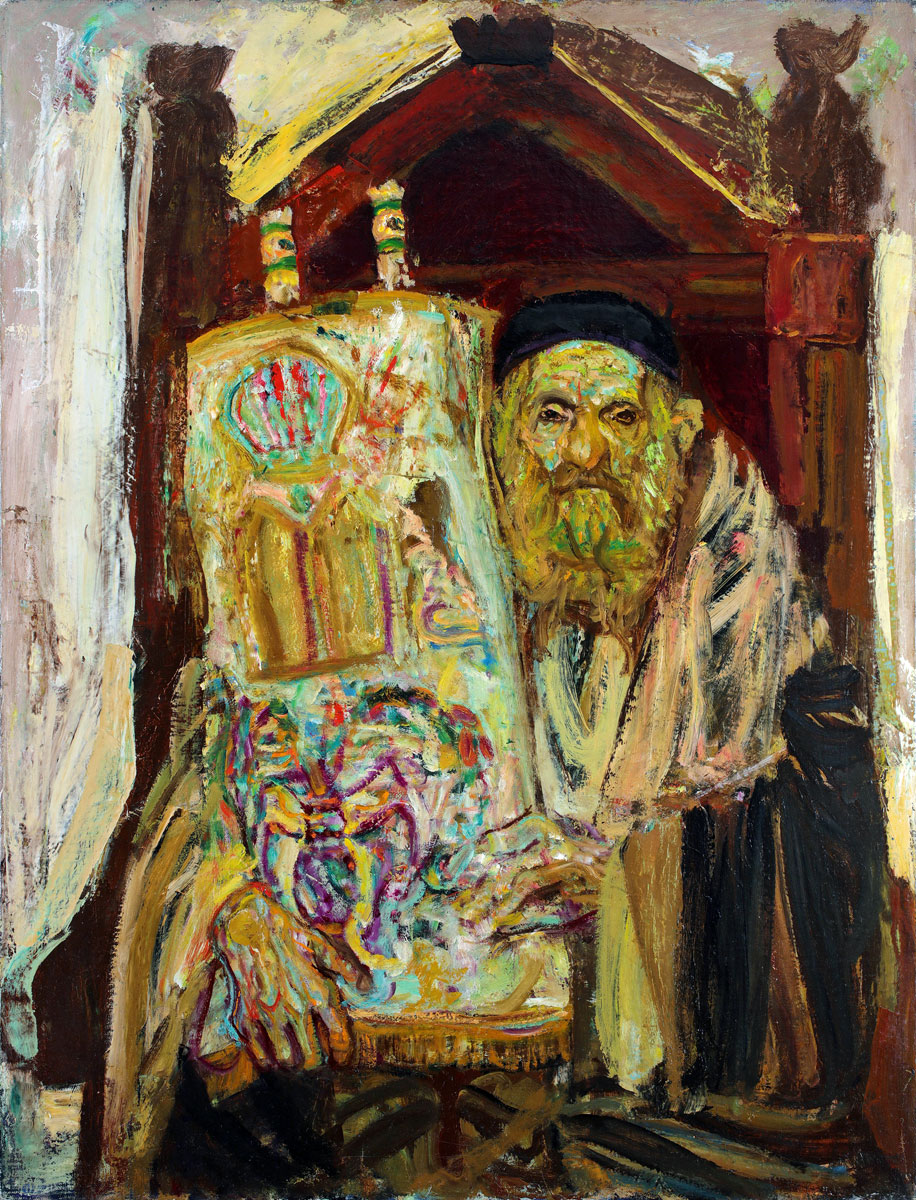 Older Jew with Torah (1945)